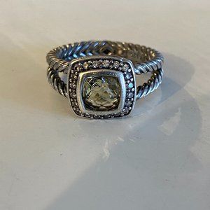 David Yurman lemon citrine ring